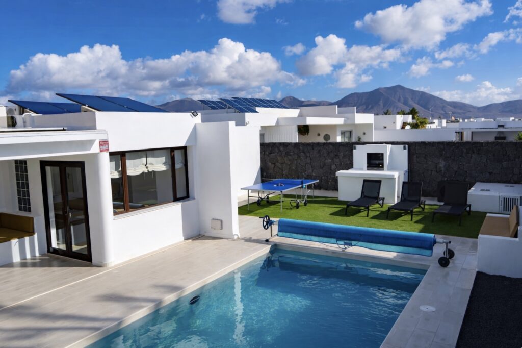 Ver situación de villas en Playa Blanca, Villa cactus