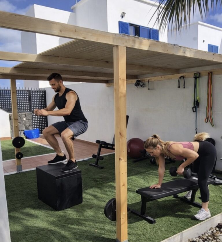 Private Outdoor Gym - Villa Dompi | Stay Active in Lanzarote