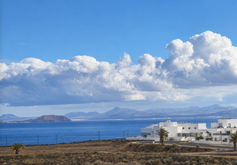 Vistas al mar, ya Fuerteventura, desde la ventana de la suite